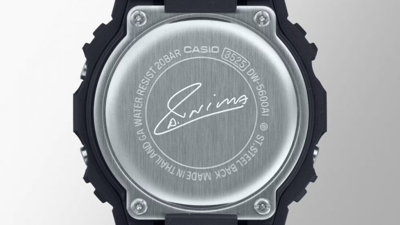 CASIO DW-5600AI-1ER G-Shock Andrés Iniesta - Limitovaná edícia