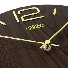 Dřevěné hodiny PRIM Timber Noble I (E01P.4084.54)