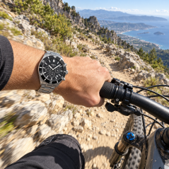 LAVVU Pánske hodinky Chronograph BRENNING s vodotesnosťou 200M