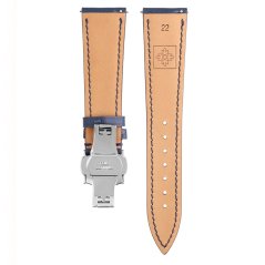 Kožený remienok na hodinky PRIM RB.13265 (22 mm) – tmavomodrý - RB.13265.2218.3232.L1
