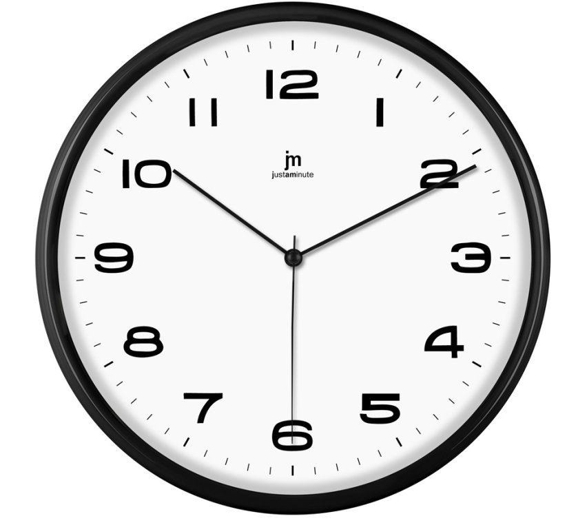 Dizajnové nástenné hodiny L00842N Lowell 28cm