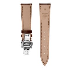 Kožený řemínek na hodinky PRIM RB.15896 (22 MM) - TMAVĚ HNĚDÁ - RB.15896.2218.5050.L1