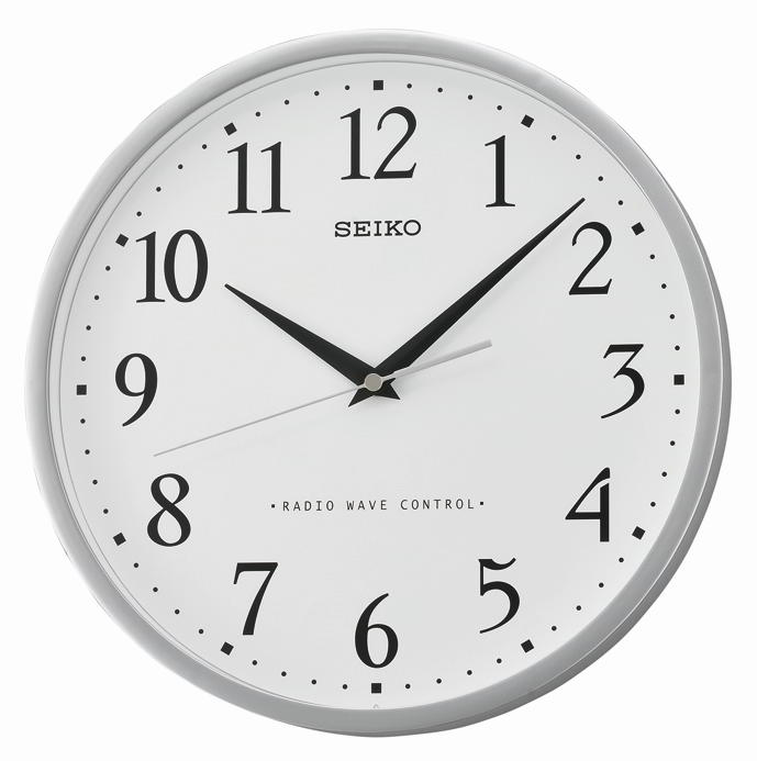 Nástěnné rádiem řízené hodiny Seiko QXR210S