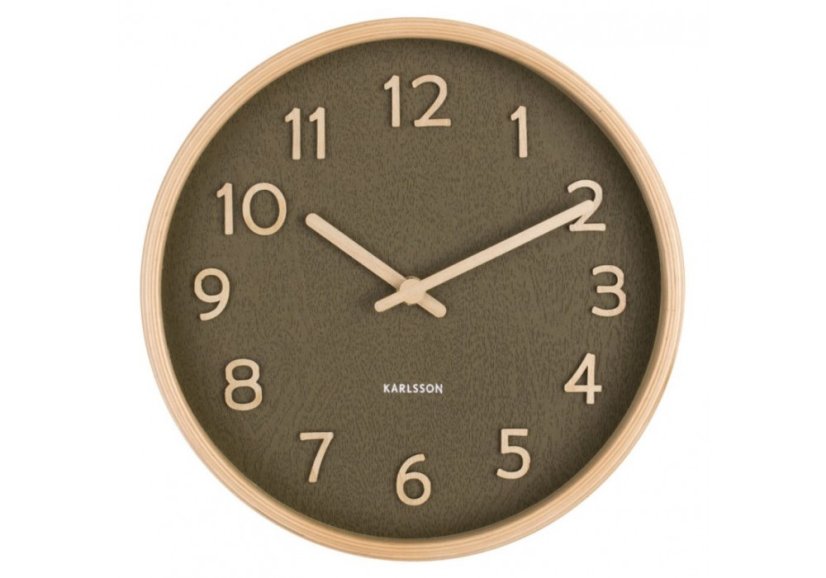 Dizajnové nástenné hodiny 5851MG Karlsson 22cm