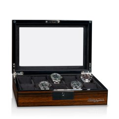 Kazeta na hodinky HEISSE & SÖHNE 70019-196.159 HS Tenor 10 - Ebony