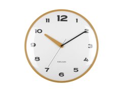 Dizajnové nástenné hodiny 6028YE Karlsson 40cm