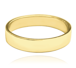 Pozlacený stříbrný snubní prsten MINET vel. 64