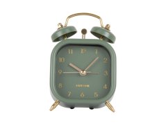 Designový budík 5921GR Karlsson 11,4cm