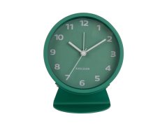 Stolové hodiny s budíkom 6082GR Karlssson 13cm