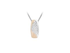 Strieborný prívesok so zirkónmi JVD SVLP0284SH8BK00
