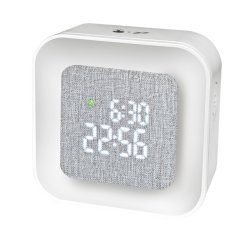 Designový digitální LED budík JD9534 Lowell 10cm