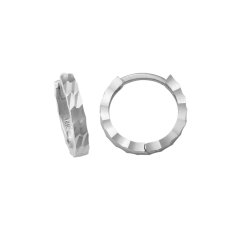 Zlaté náušnice z bieleho zlata OT46737-10W (585/1000) 1.1 g