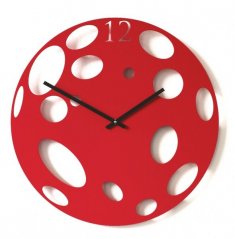 Dizajnové hodiny Diamantini a Domeniconi Red Moon 50cm