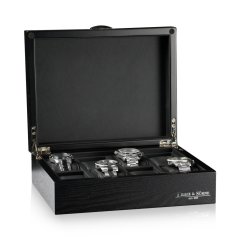 Kazeta na hodinky HEISSE & SÖHNE 70019-144 HS Bregano 8 - Schwarz