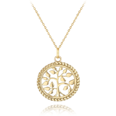 MINET Zlatý náhrdelník strom života Au 585/1000 1,50g