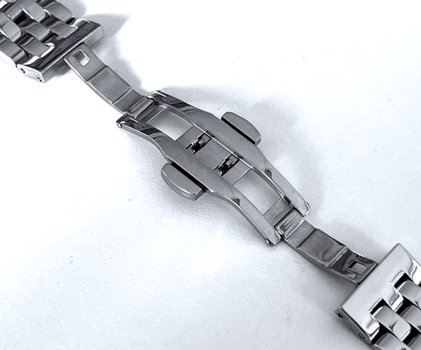 LAVVU Masívny strieborný oceľový remienok - 20