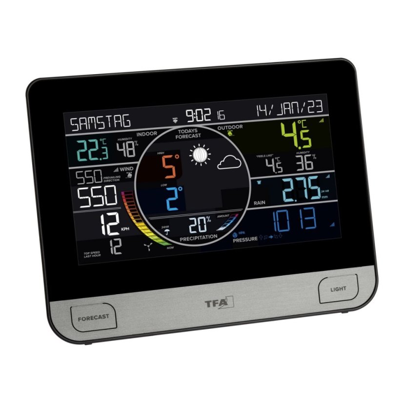 TFA 35.8003.01 - bezdrôtová WiFi meteostanica VIEW PRO