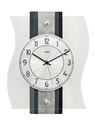Designové nástěnné hodiny 5538 AMS řízené rádiovým signálem 36cm