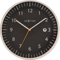 Dizajnové nástenné hodiny 3058zw Nextime Quick 35cm