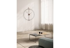 Dizajnové nástenné hodiny Nomon Barcelona Premium Black 103cm