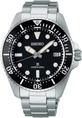 Seiko SNE597P1 Prospex Solar Diver’s in Pure Black