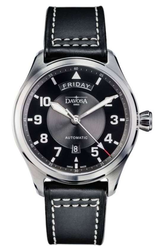 Davosa 161.585.55 Newton Pilot Day-Date Davosa 161.585.55 Newton Pilot Day-Date
