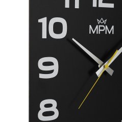 Nástenné drevené hodiny s tichým chodom MPM Topg - E07M.4260.9000