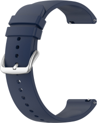 LAVVU Tmavě modrý silikonový řemínek na hodinky - 22