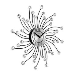 Designové paprskové nástěnné hodiny s tichým chodem MPM Sophia - E04.4495.70