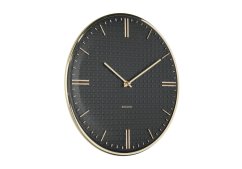 Dizajnové nástenné hodiny 6091BK Karlsson 35cm