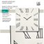Designové nástěnné hodiny 11532 Lowell 50cm