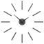 Designové hodiny 10-301 CalleaDesign 62cm (více barev) Barva antracitová černá-4