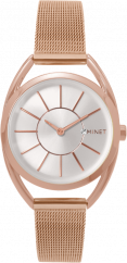 Ružové dámske hodinky MINET ICON ROSE GOLD MESH MWL5015