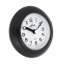 Kúpeľňové hodiny MPM Bathroom clock - čierne - E01.2526.90