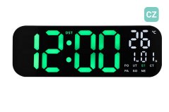 Digitálne svietiace hodiny s češtinou JVD DH9016.1