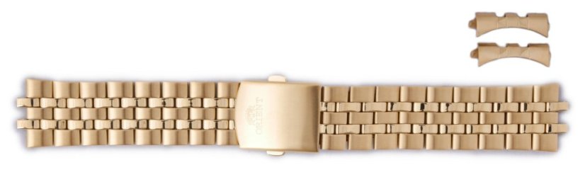 Ocelový náramek Orient KDDQVAA (pro model CTT0H), zlatý