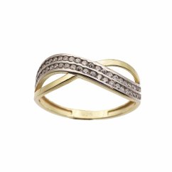 Zlatý prsten YYZ1206, vel. 55, 2.2 g
