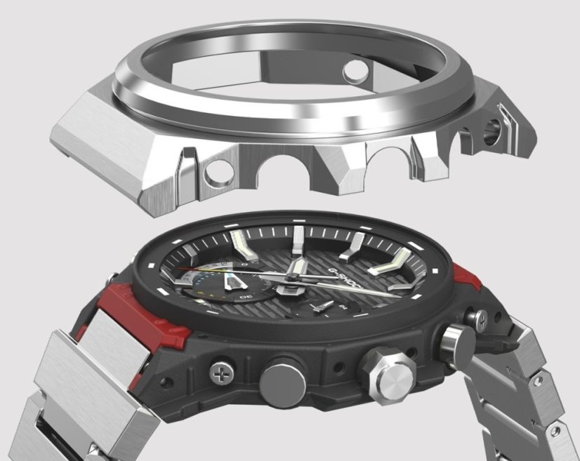 CASIO GST-B1000D-1AER G-Shock G-Steel Carbon Core Guard