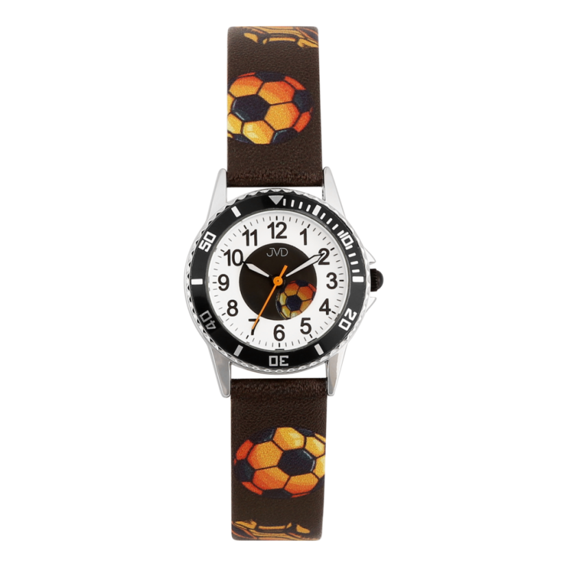 Dětské náramkové hodinky s motivem fotbal JVD J7229.2