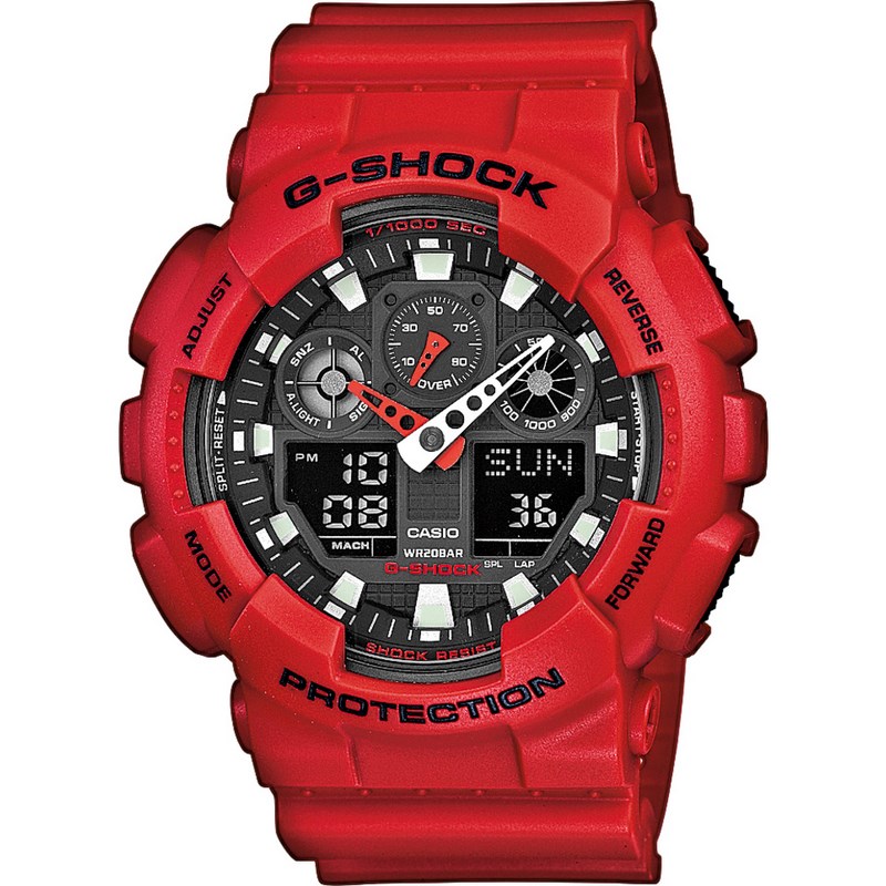 CASIO GA-100B-4AER G-Shock CASIO GA-100B-4AER G-Shock