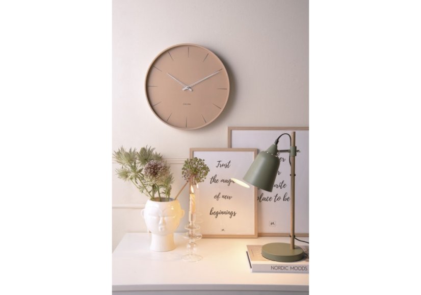 Dizajnové nástenné hodiny 5834BR Karlsson 40cm