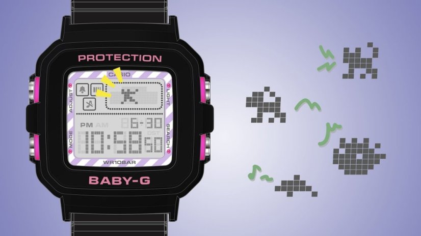 CASIO BGD-10KKM-1ER Baby-G + PLUS Kuromi Collaboration