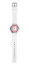 CLOCKODILE Růžové dívčí dětské hodinky se srdíčky a silikonovým řemínkem