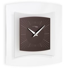 Dizajnové nástenné hodiny I059CL chocolate IncantesimoDesign 35cm