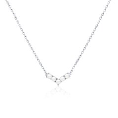 Stříbrný náhrdelník JVD SVLN0400X61P145