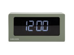 Stolové digitálne hodiny-budík KA5868GR Karlsson 25cm