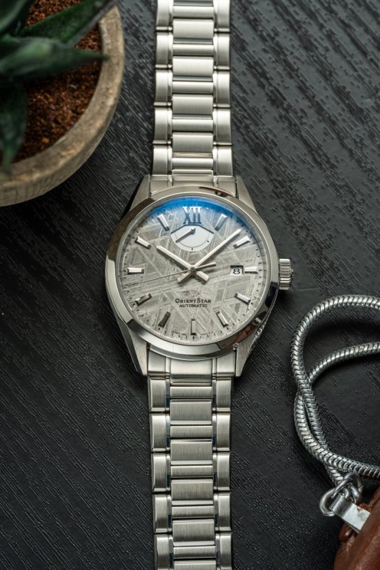 Orient Star Contemporary M34 F8 Date Meteorite Automatic RE-BX0010A00B 75. Anniversary Limited Edition 255pcs