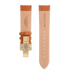 Kožený řemínek na hodinky RB.15798 (22 mm) - světle hnědý - RB.15798.2220.5151.L