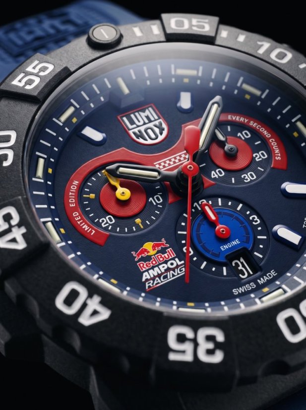 Luminox Navy SEAL Chronograph 3580 Series Red Bull AMPOL Racing Limited Edition XS.3581.ARB.N
