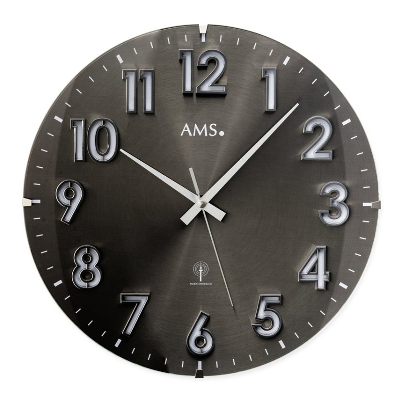 Nástěnné hodiny 5974A AMS řízené rádiovým signálem 32cm Nástěnné hodiny 5974A AMS řízené rádiovým signálem 32cm